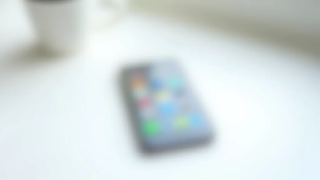 Smartphone screen displaying language learning apps on a bright desk with natural lighting